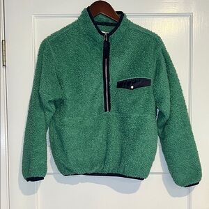 Anine Bing Green Teddy Jacket